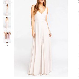 Jenn -- Show Me the Ring  Crisp -- Maxi Dress